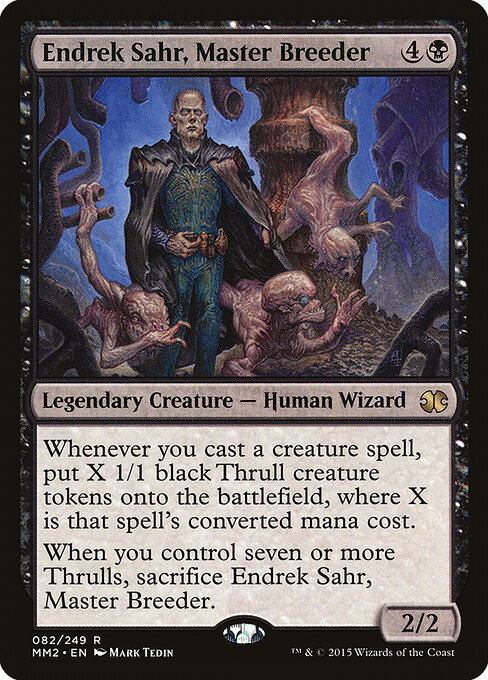Endrek Sahr, Master Breeder card art