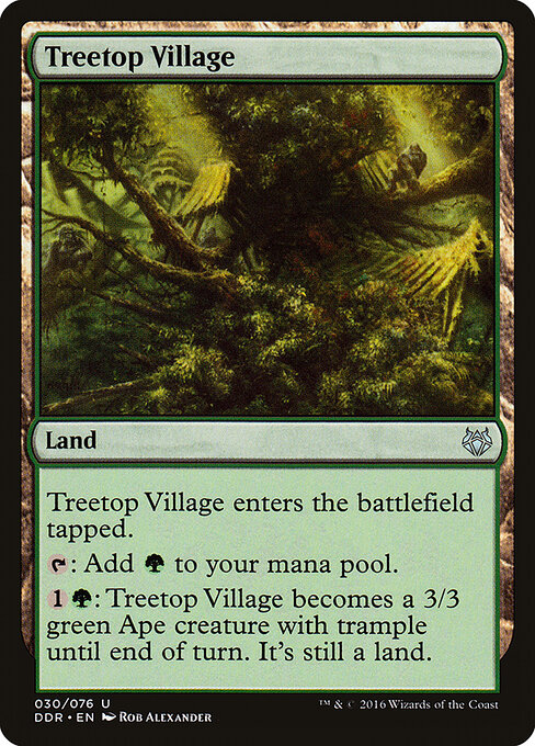 Treetop Village card art