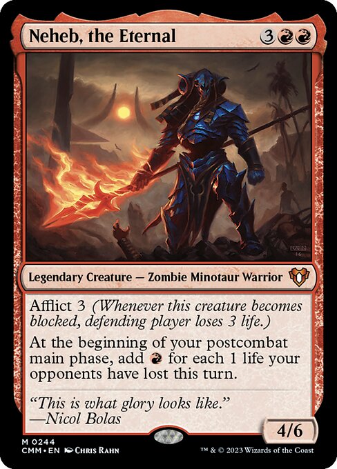 Neheb, the Eternal card art