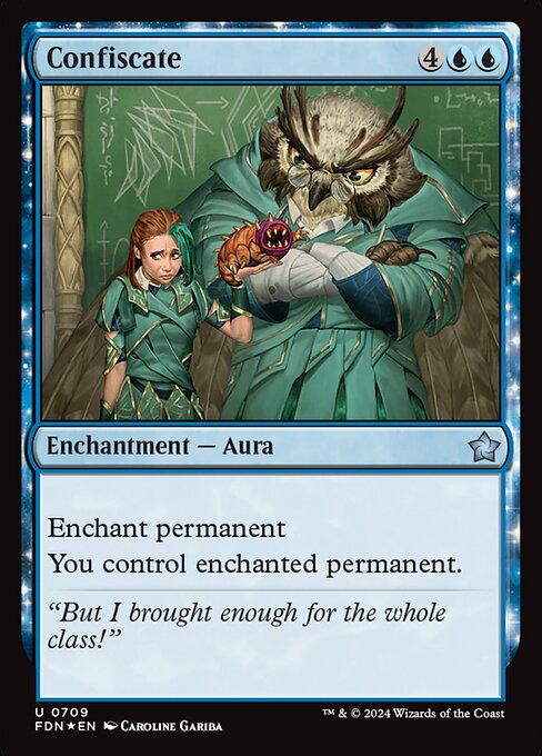 Confiscate card art