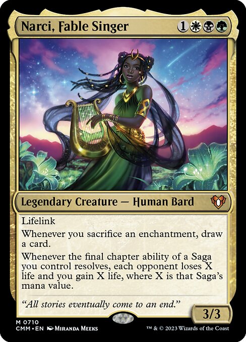 Narci, Fable Singer card art