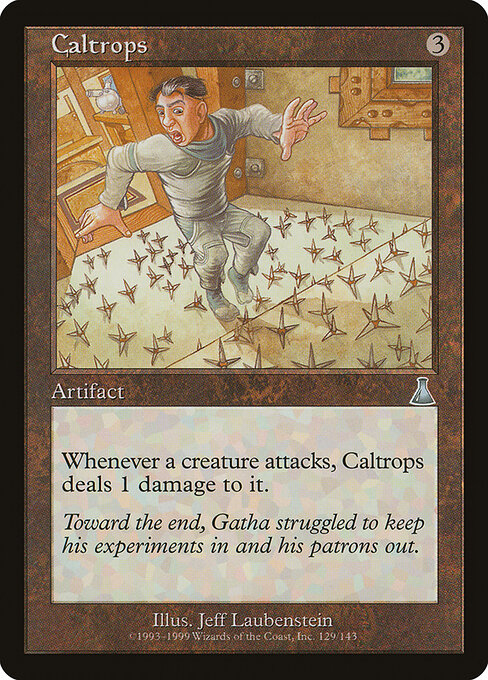 Caltrops card art