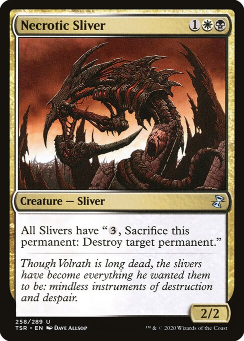 Necrotic Sliver card art
