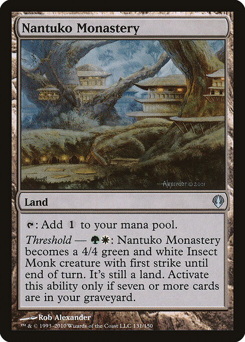 Nantuko Monastery card art