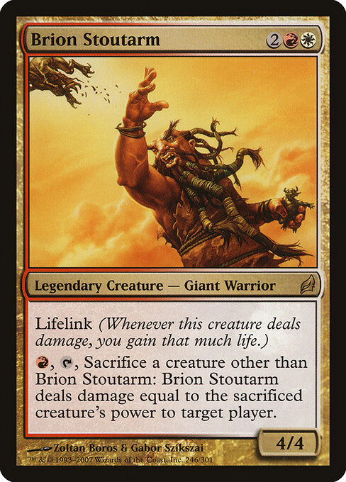 Brion Stoutarm card art