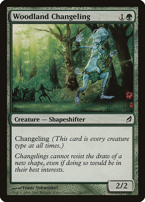 Woodland Changeling card art