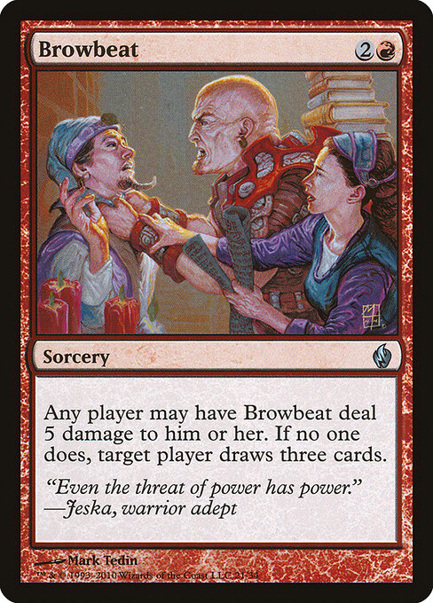 Browbeat card art