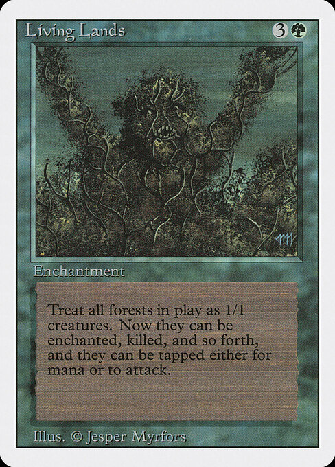 Living Lands card art
