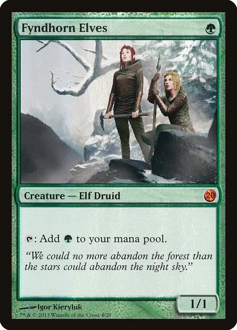 Fyndhorn Elves card art