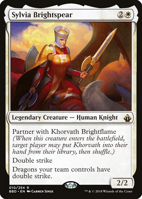 Sylvia Brightspear card art