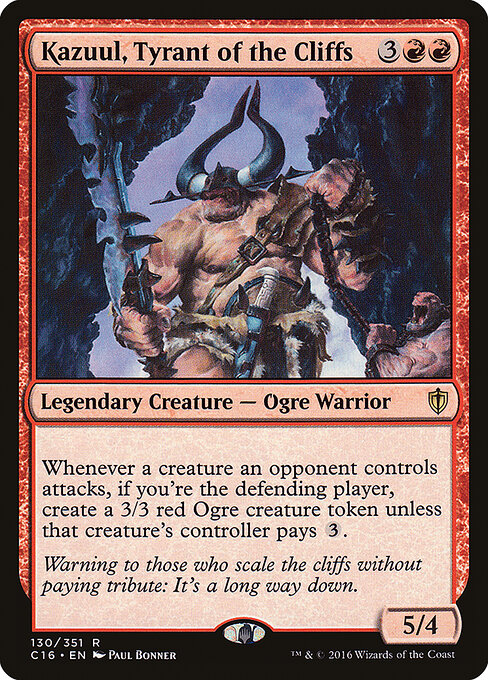Kazuul, Tyrant of the Cliffs card art