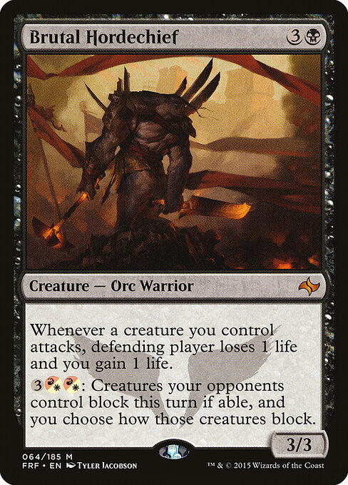 Brutal Hordechief card art