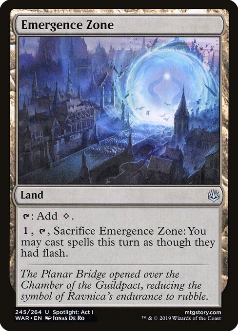 Emergence Zone card art