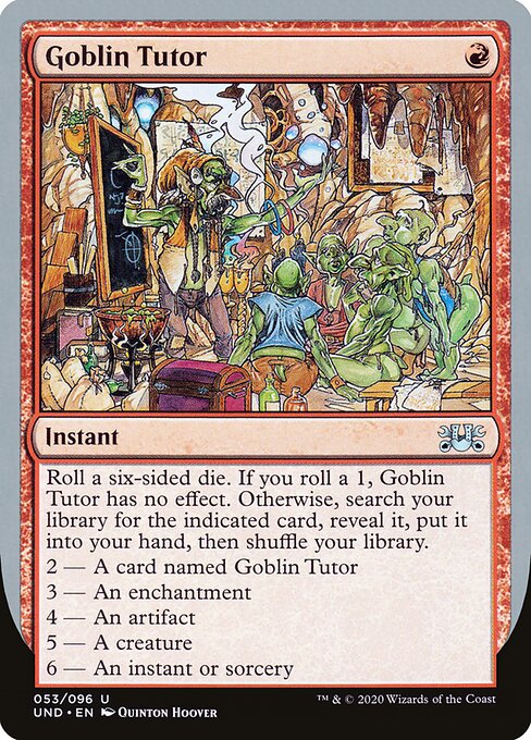 Goblin Tutor card art