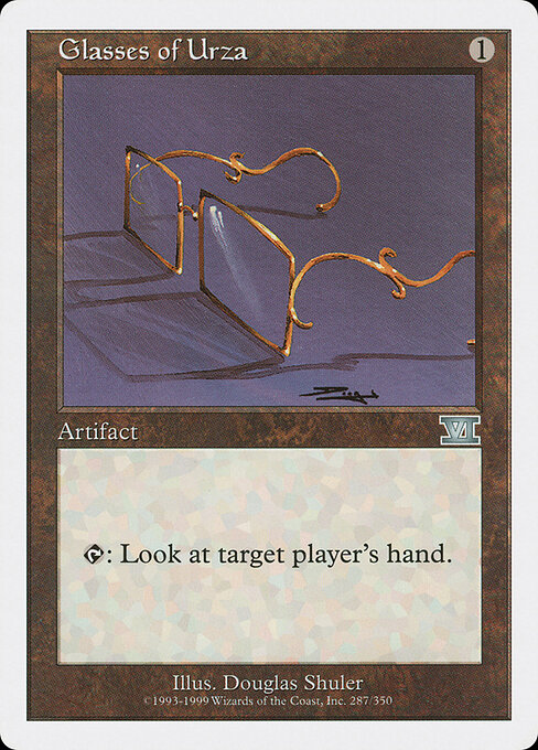 Glasses of Urza card art