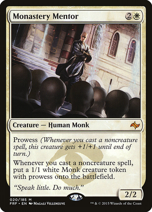 Monastery Mentor card art