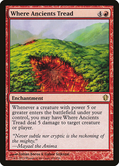 Where Ancients Tread card art