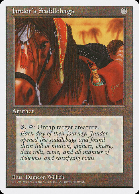 Jandor's Saddlebags card art