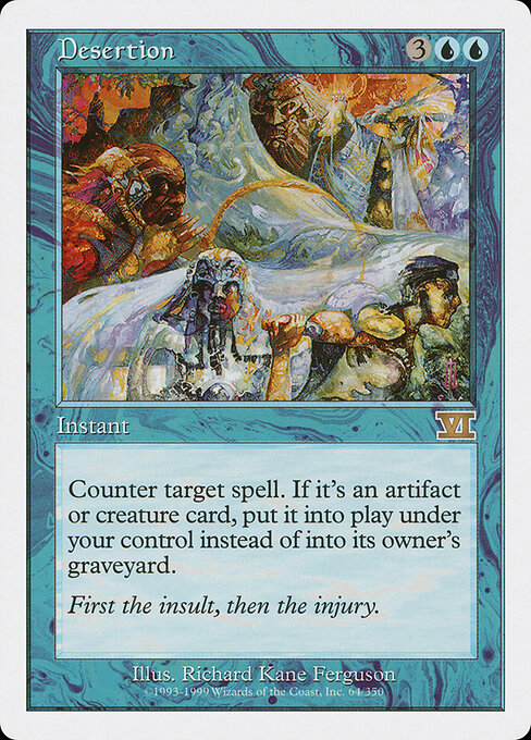 Desertion card art