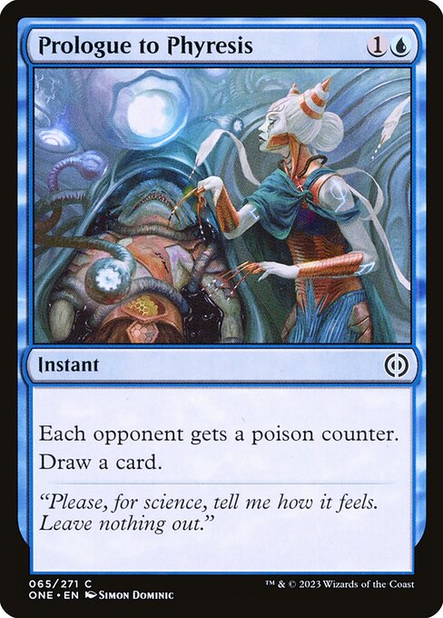 Prologue to Phyresis card art