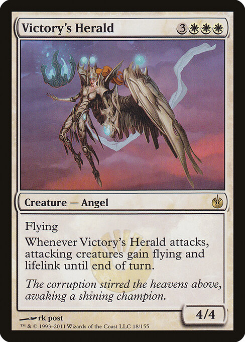 Victory's Herald card art