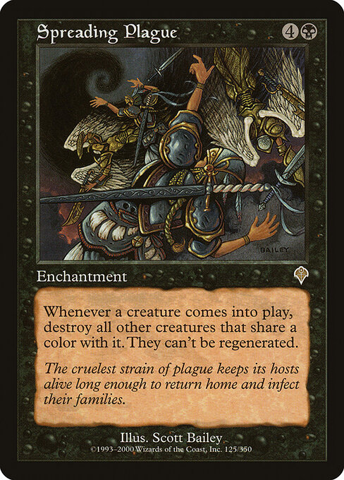 Spreading Plague card art