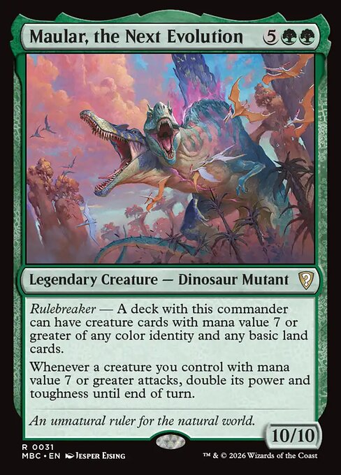 Maular, the Next Evolution card art
