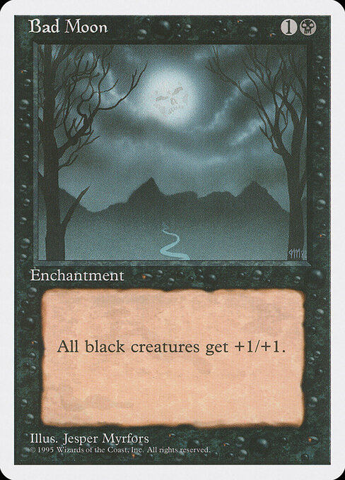 Bad Moon card art
