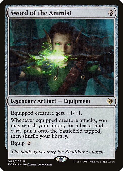 Sword of the Animist card art