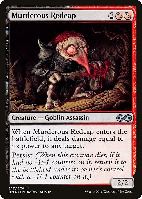 Murderous Redcap card art