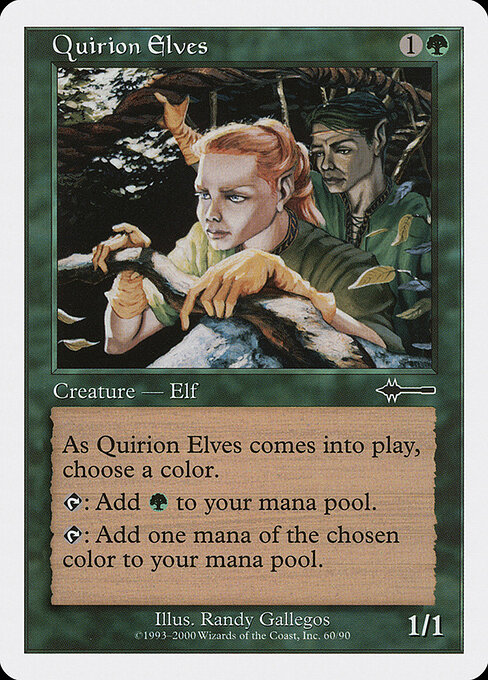 Quirion Elves card art