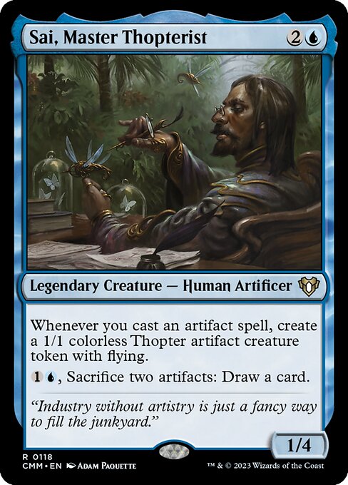 Sai, Master Thopterist card art