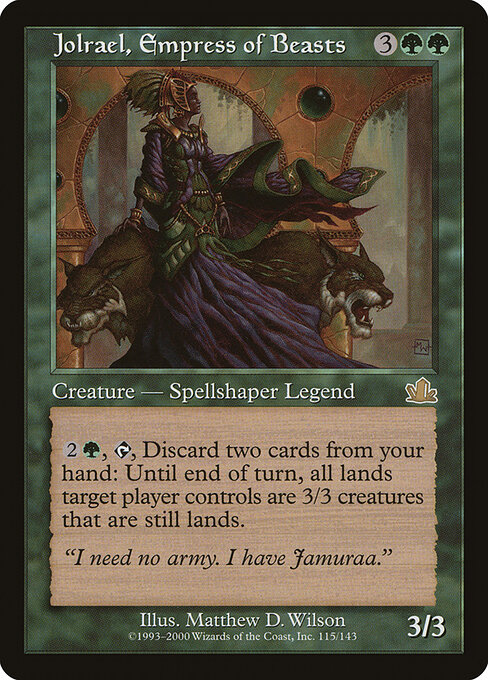 Jolrael, Empress of Beasts card art