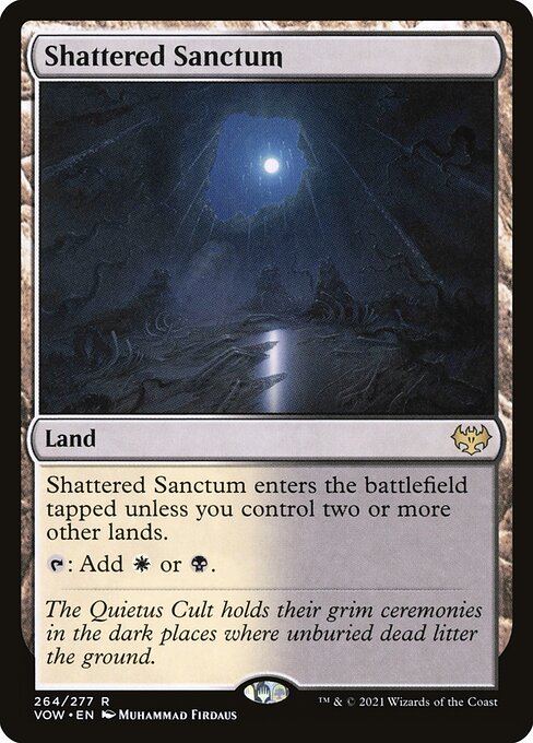 Shattered Sanctum card art