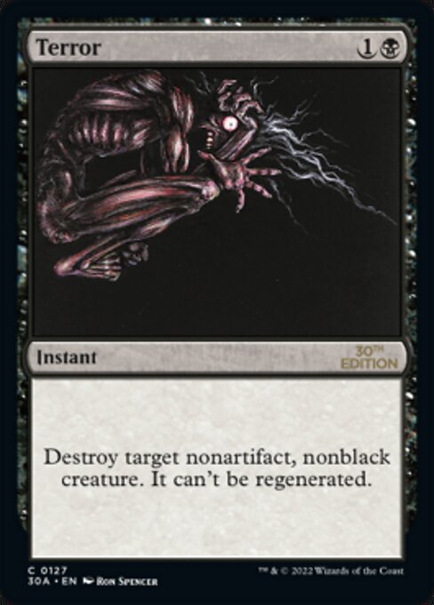 Terror card art