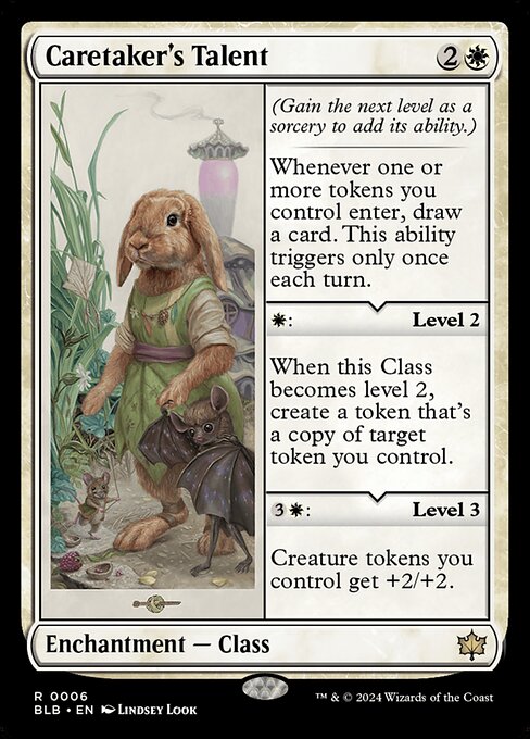 Caretaker's Talent card art
