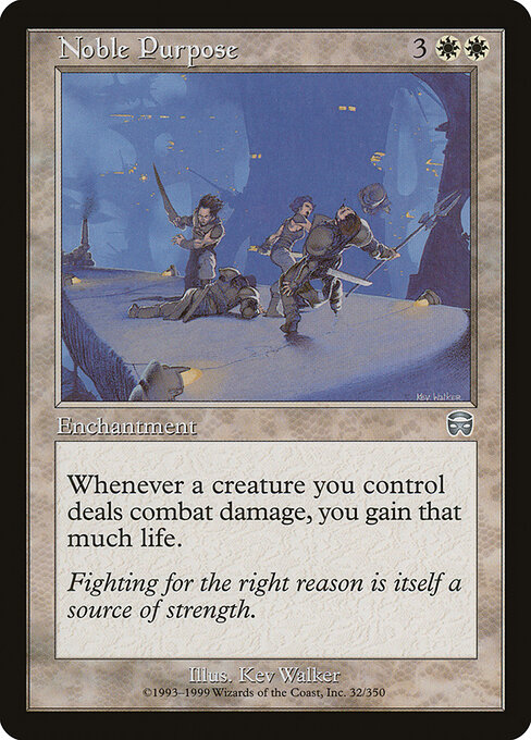 Noble Purpose card art