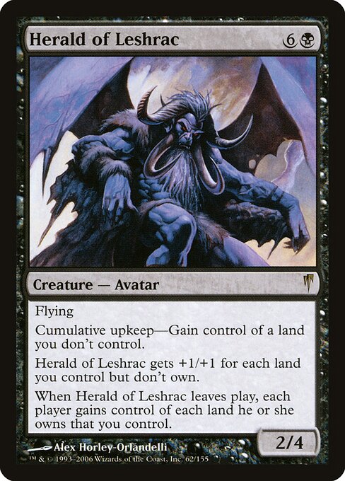 Herald of Leshrac card art