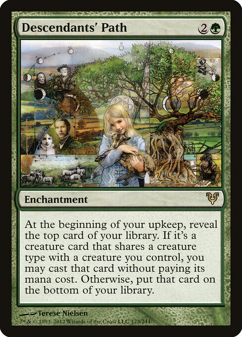 Descendants' Path card art