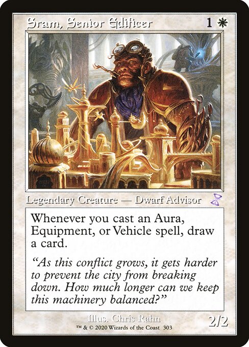 Sram, Senior Edificer card art