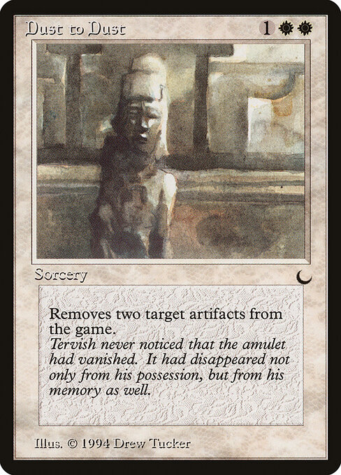 Dust to Dust card art