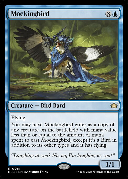 Mockingbird card art