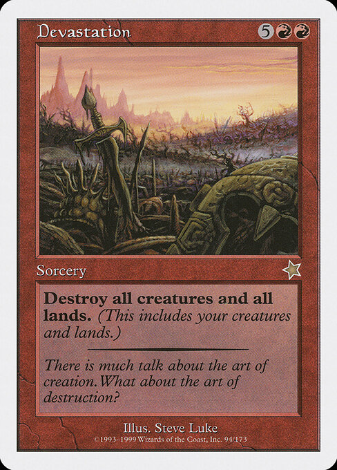 Devastation card art