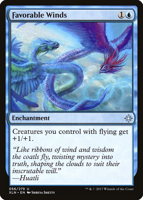 Favorable Winds card art