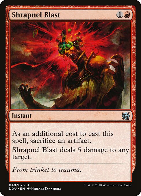 Shrapnel Blast card art