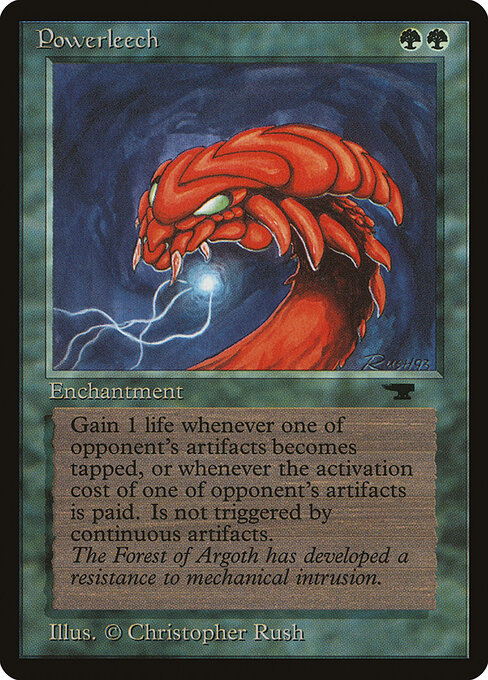Powerleech card art