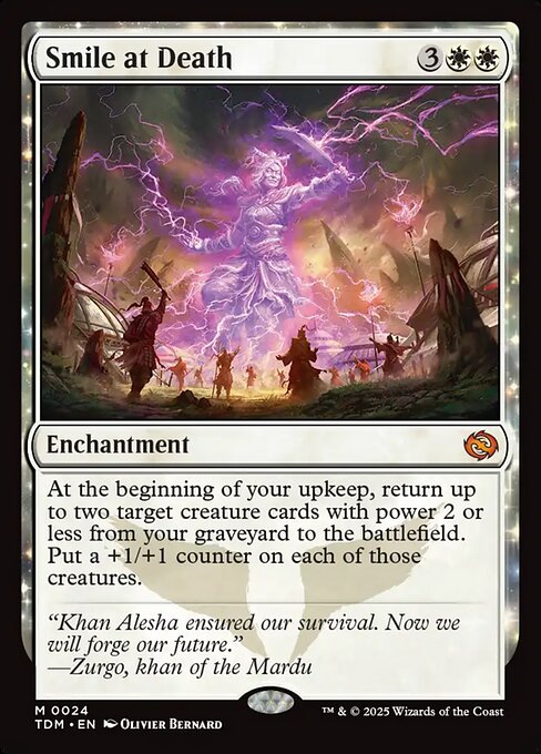 Smile at Death card art
