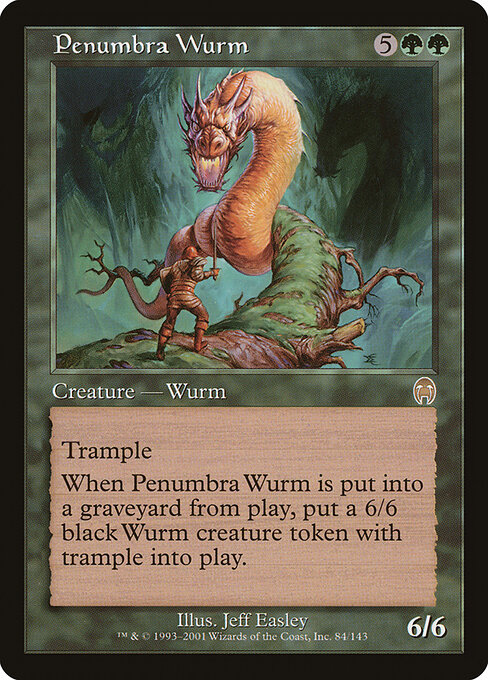 Penumbra Wurm card art