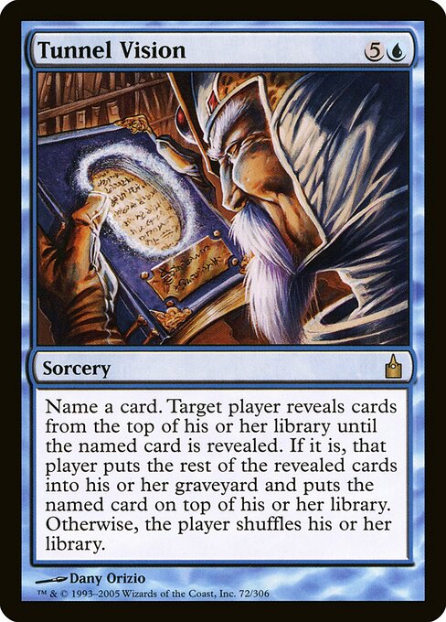 Tunnel Vision card art