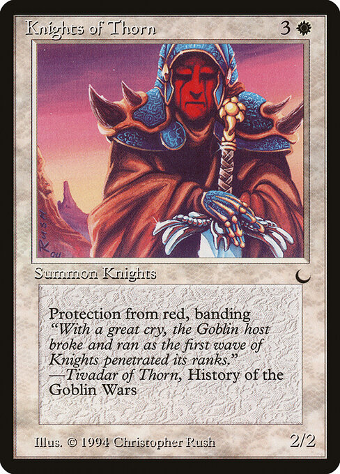 Knights of Thorn card art